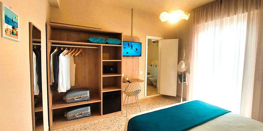 camere ristrutturate hotel garden marotta